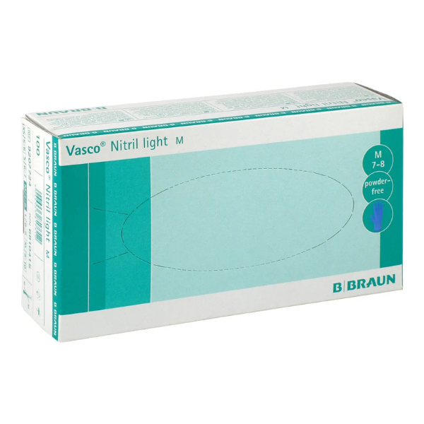 Bild von Vasco Nitril Light Untersuchungshandschuhe M (100 stk)
